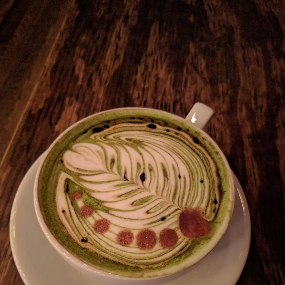 Military Matcha Latte