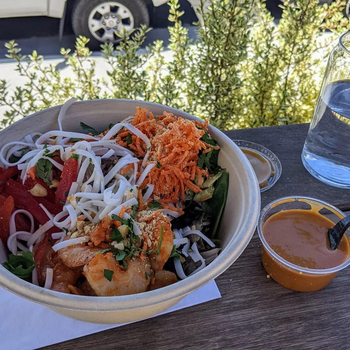 Spring Roll in a Bowl