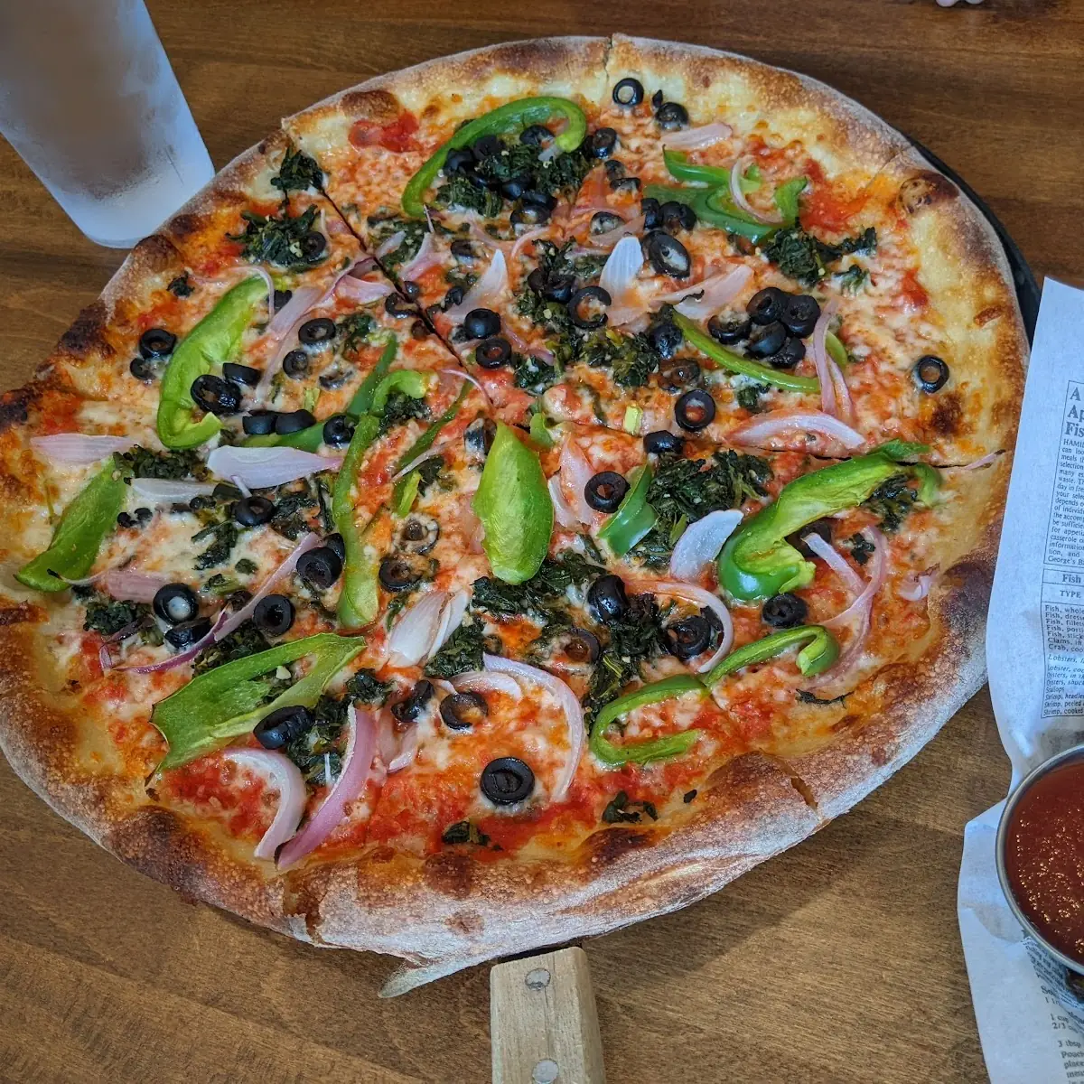 Veggie Pizza Thin Crust