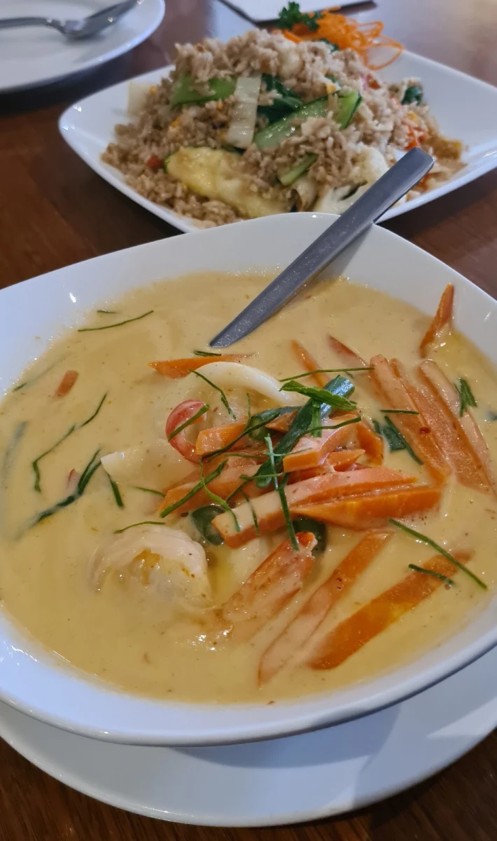 Prawn Curry, Healesville Thai Kitchen
