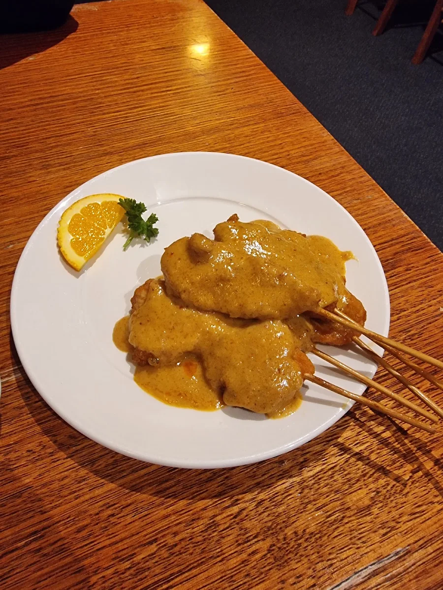 Satay Chicken, Healesville Thai Kitchen