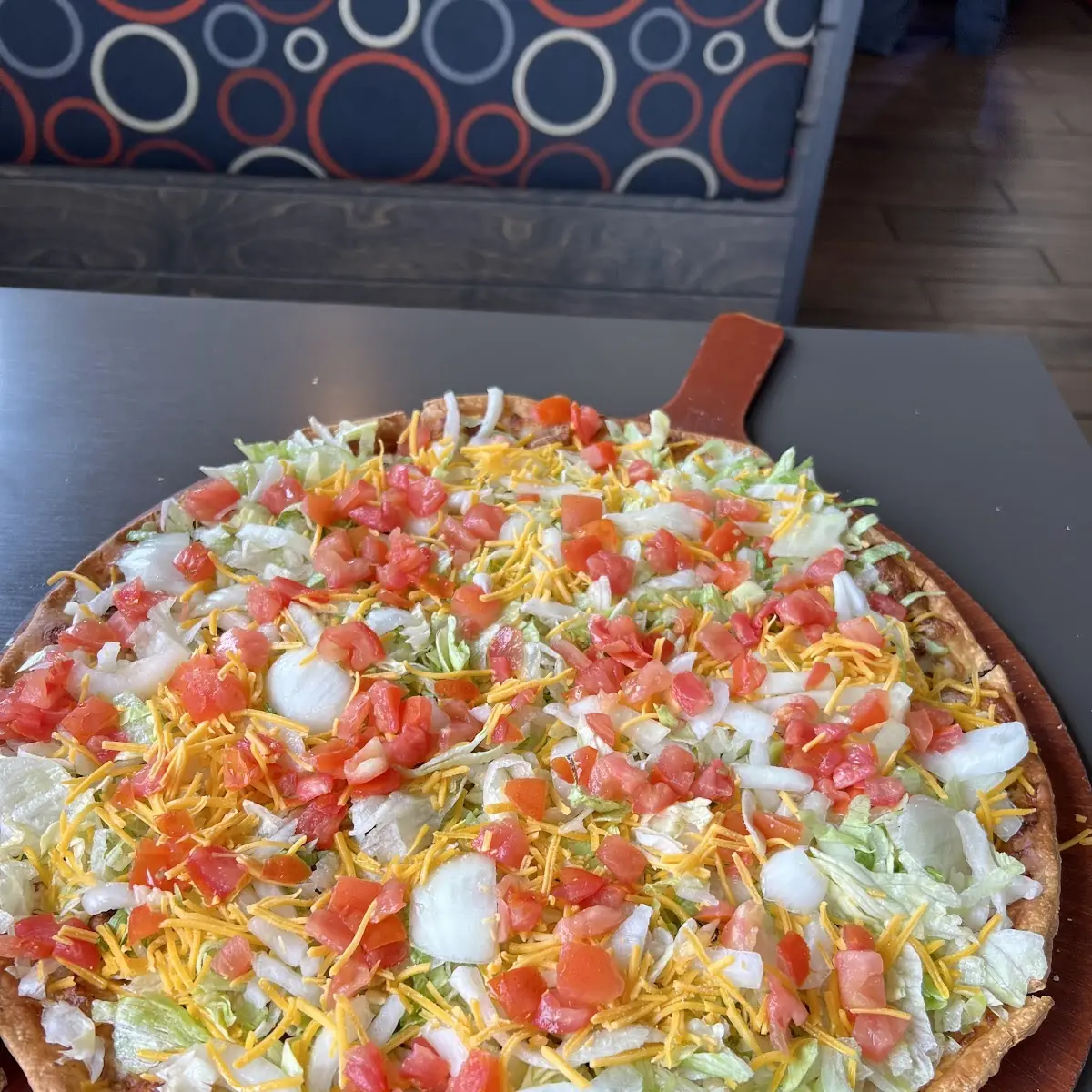 Thin Crust Taco Pizza