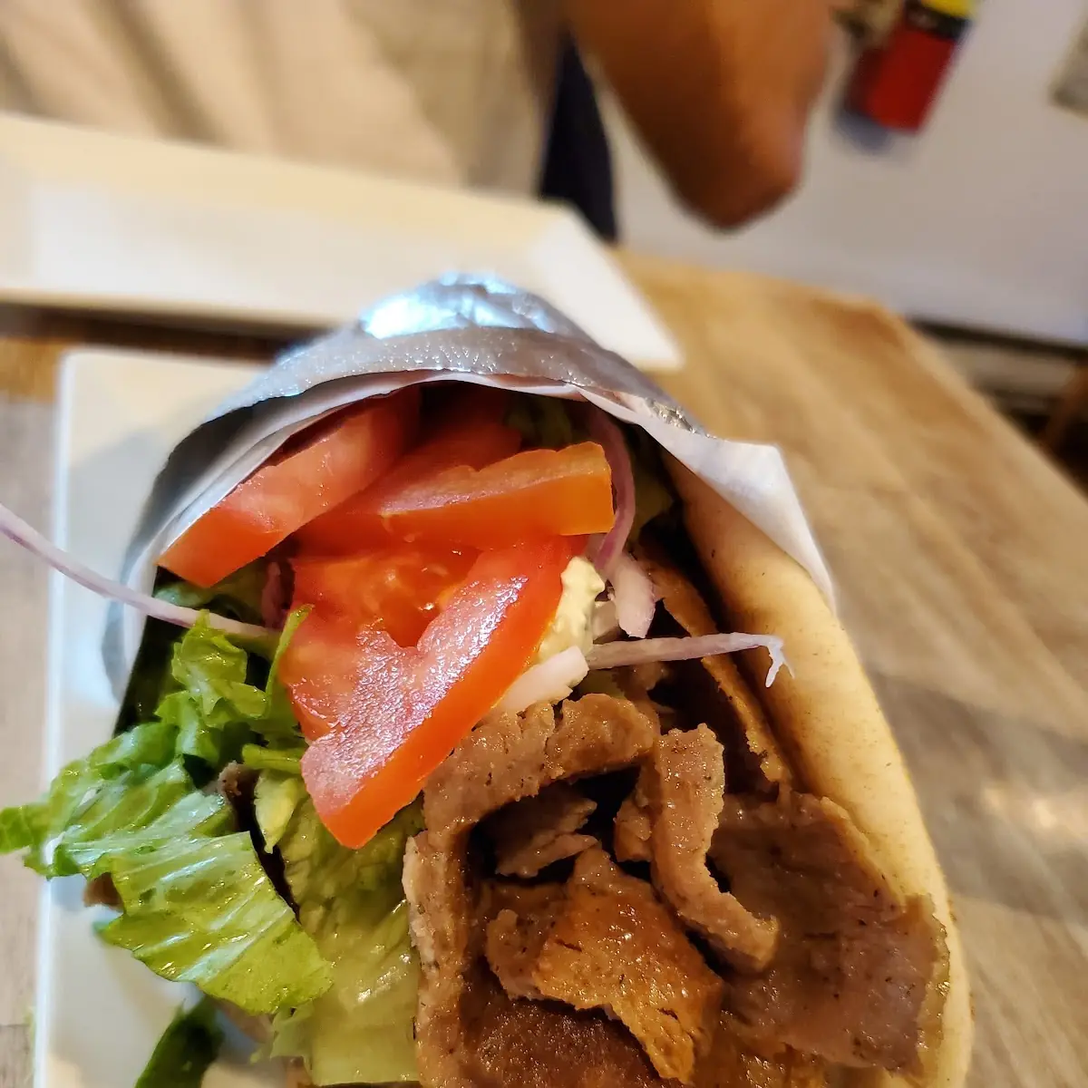Lamb Gyro Sandwich