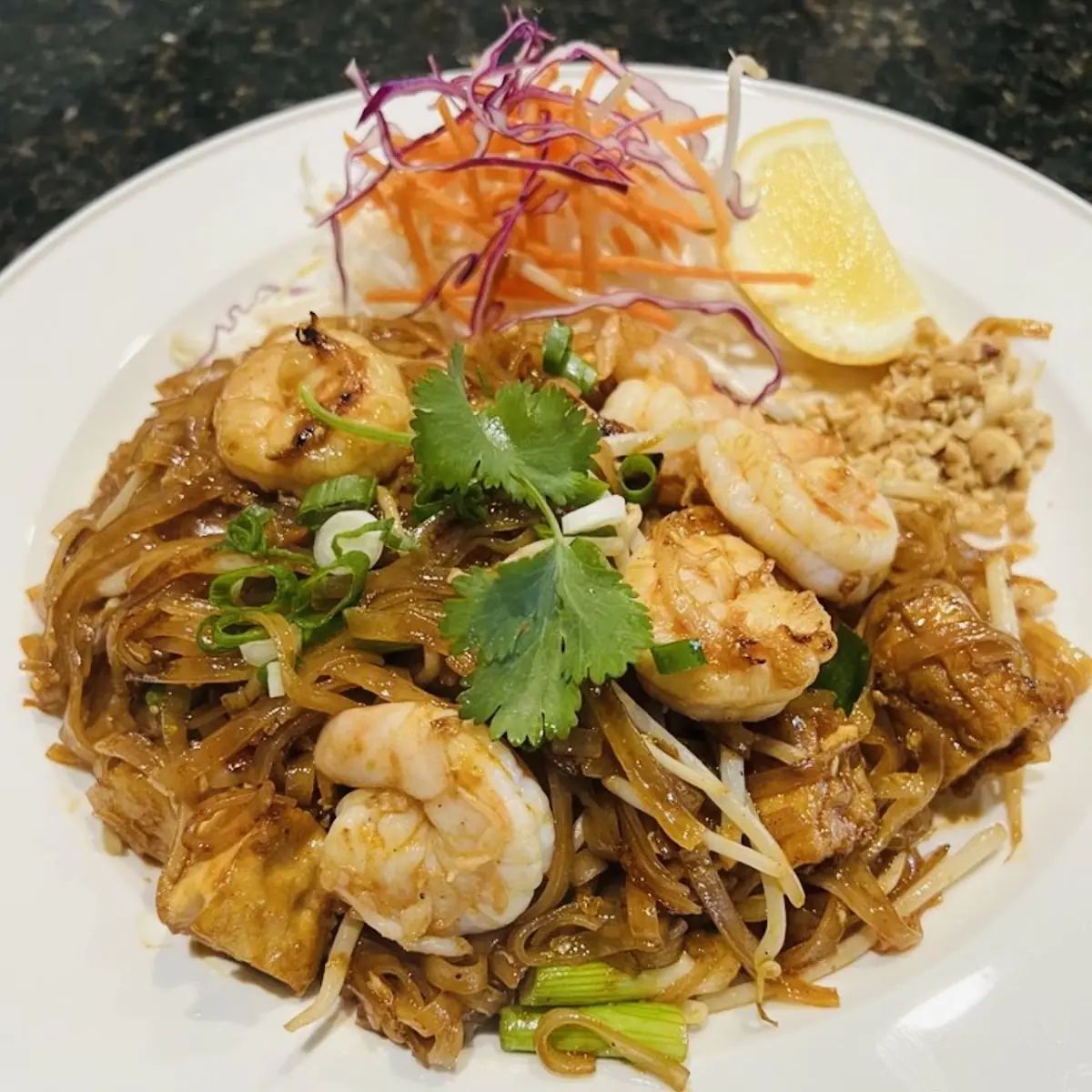 Soft Shell Crab Pad Thai Noodles