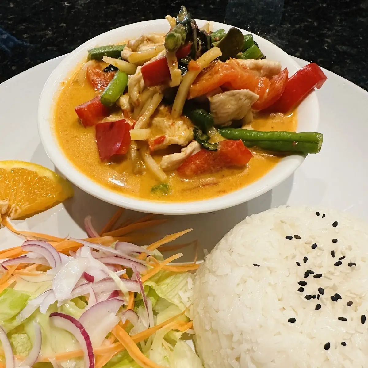 Yellow Curry Chicken Soup