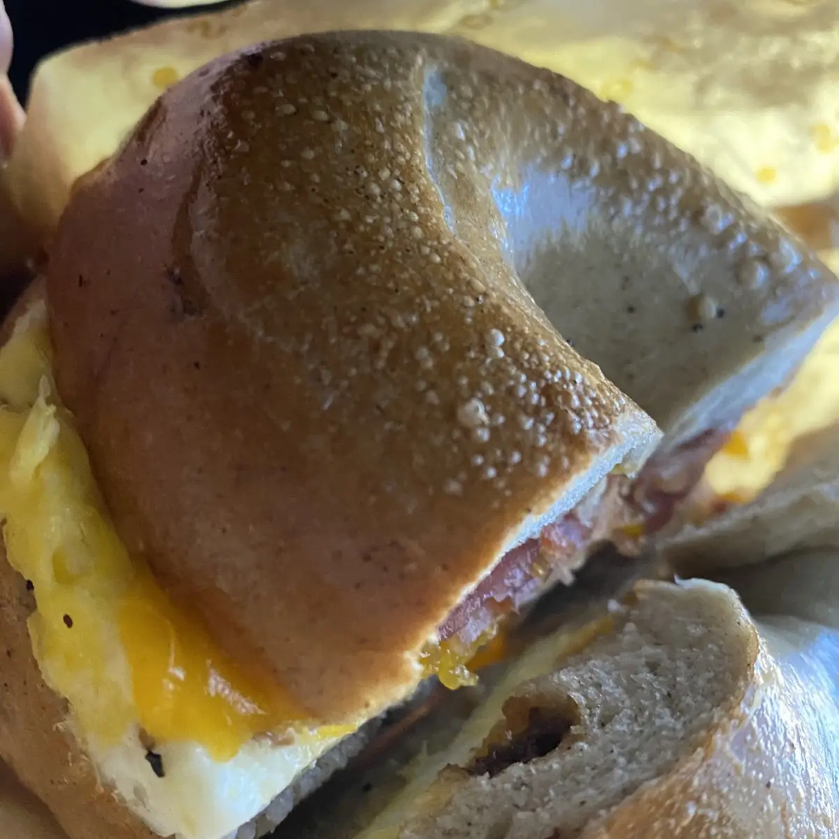 Bacon Egg Cheese Bagel