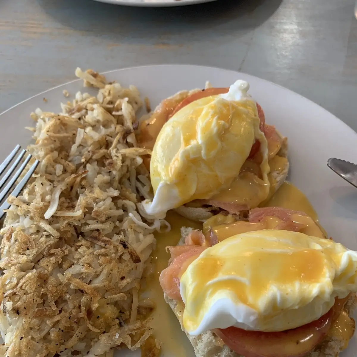 Eggs Benedict with Salmon