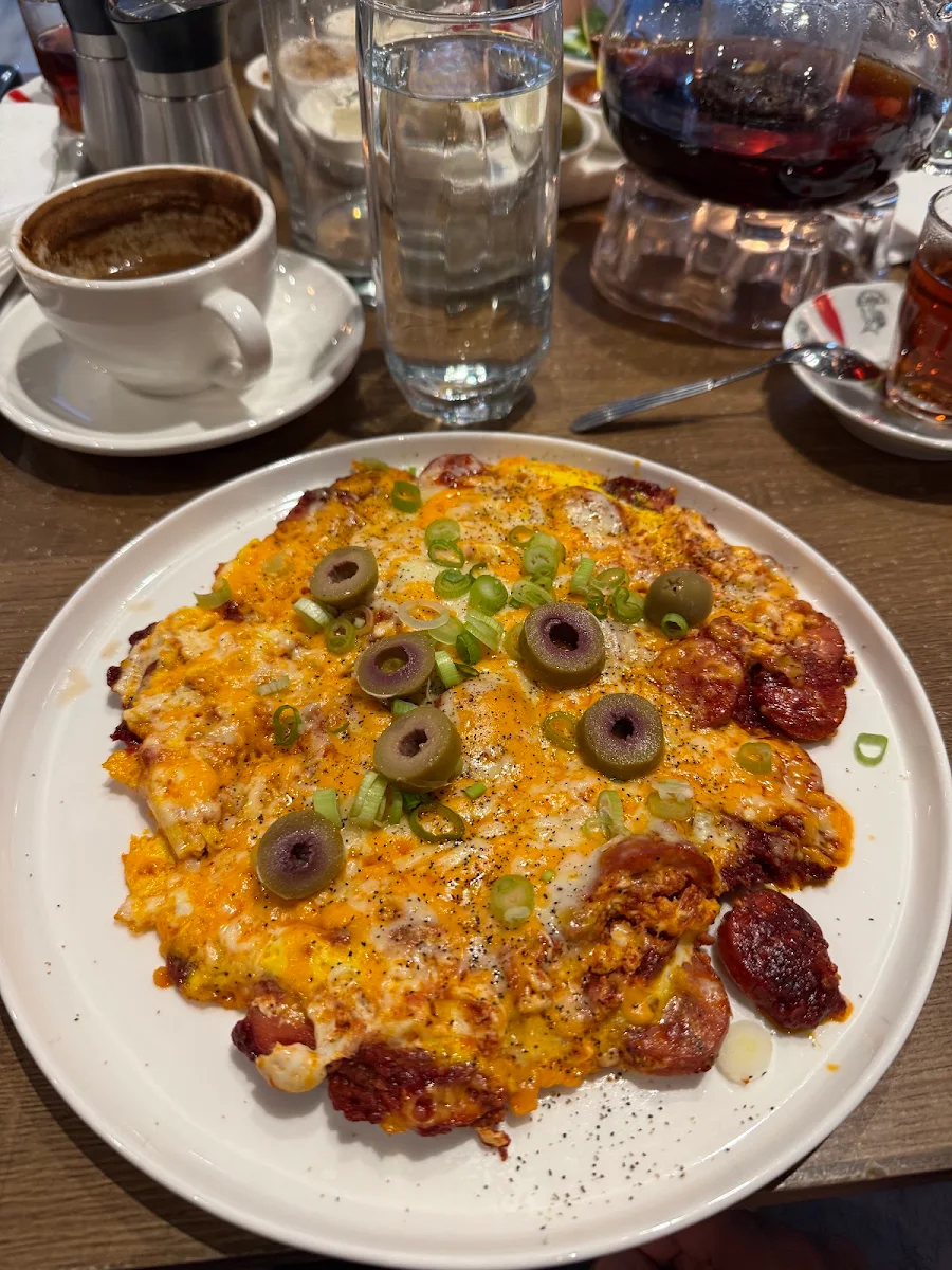 Egg and Sausage Omelette