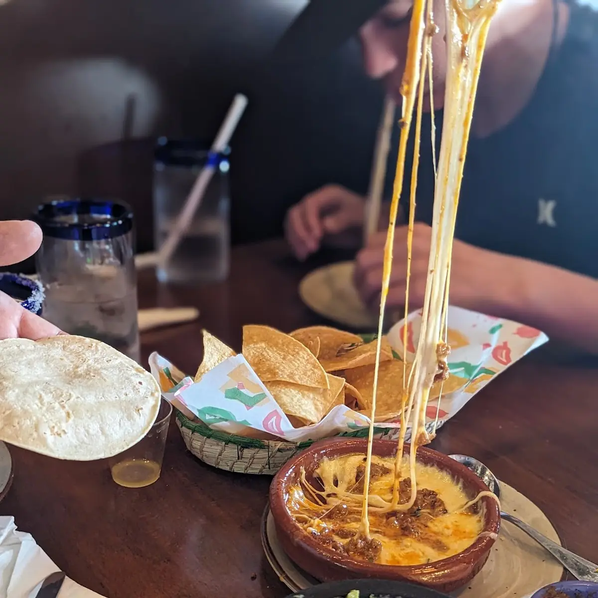 Queso Fundido w Chorizo