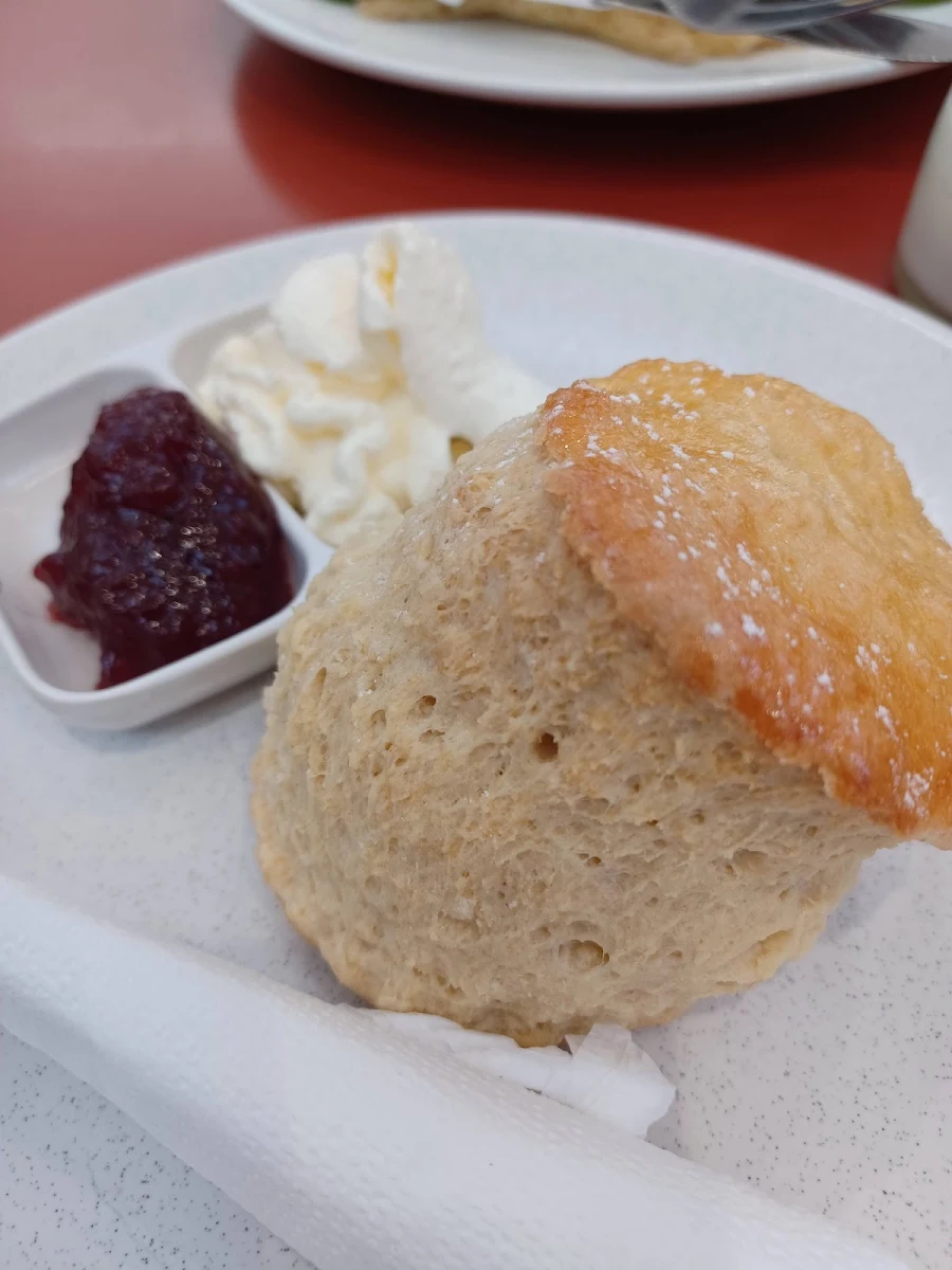 Scone with Butter & Jam, Jamaica Blue Whitford City Westfield