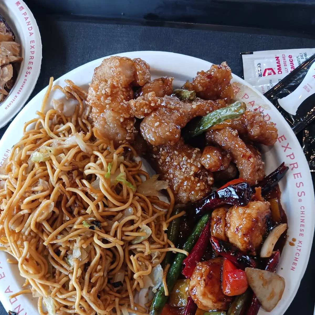 Sesame Chicken Chow Mein
