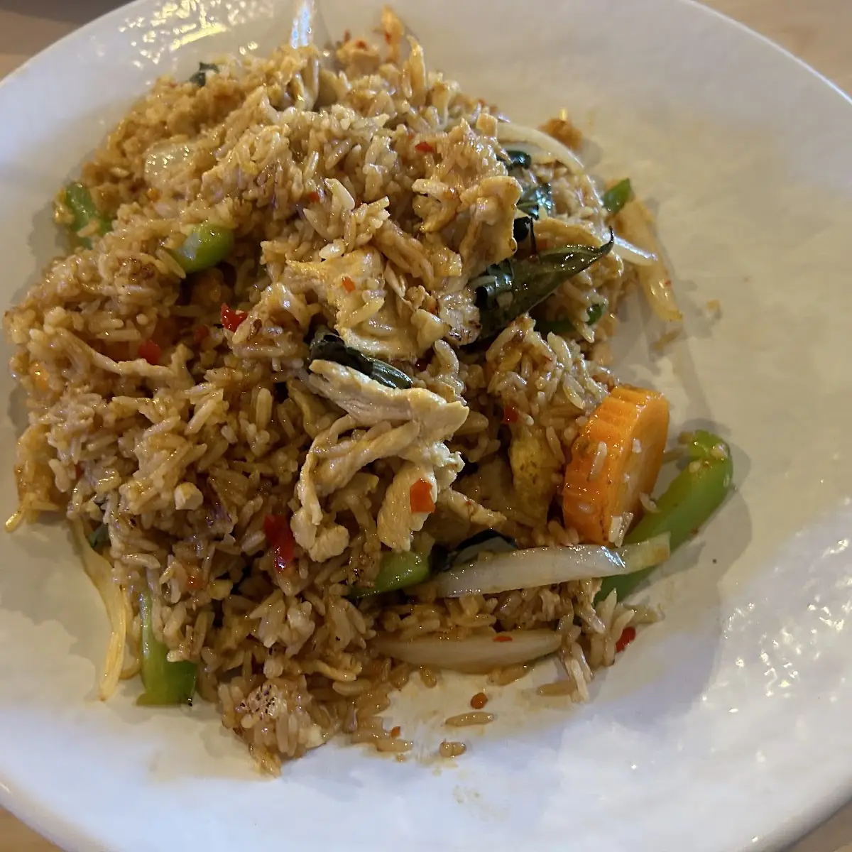 Sunshine Basil Thai Basil Chicken Rice Egg