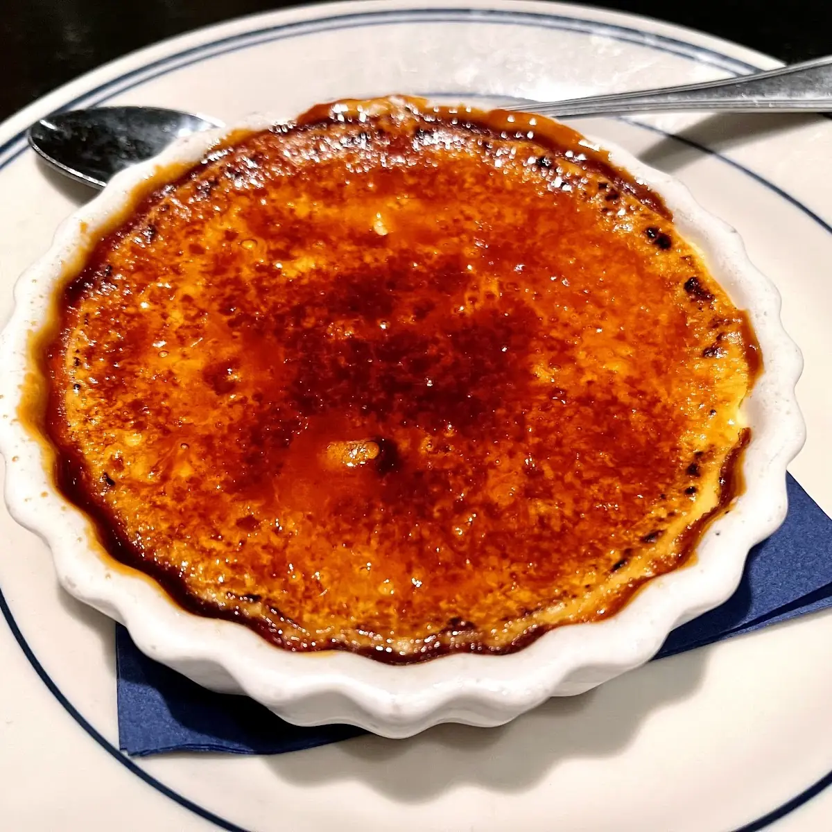 Creme Brulee with Sunday Dinner