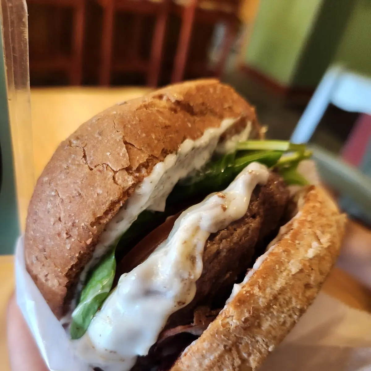 Garlic Aioli Burger