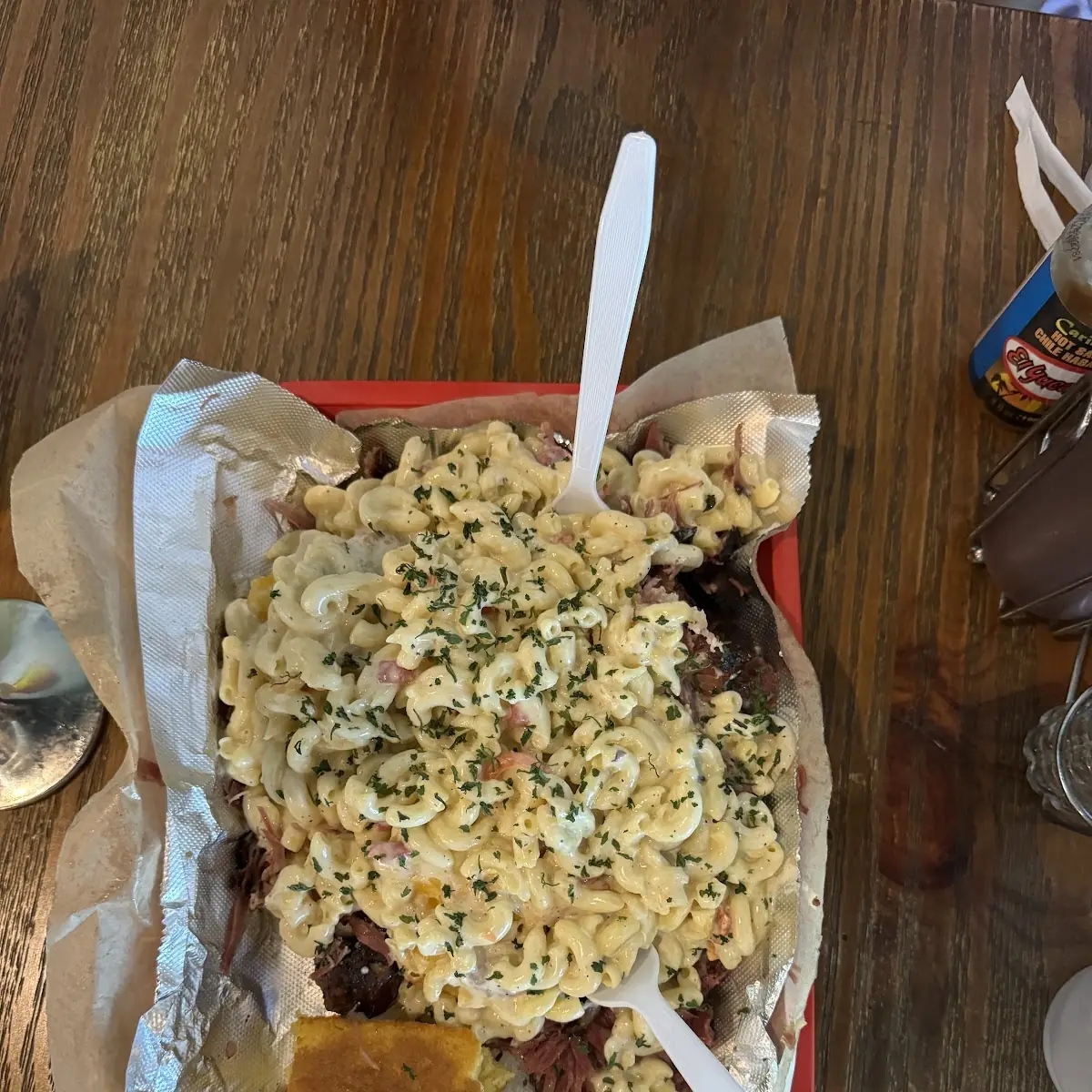Smoked Turkey Mac Bust Down