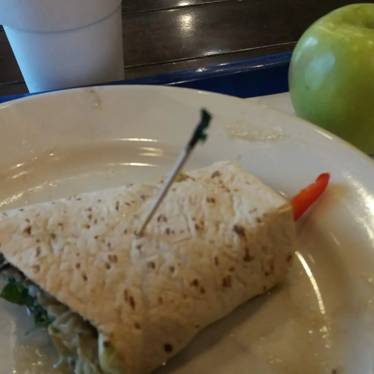 Mushroom Cheese Wrap
