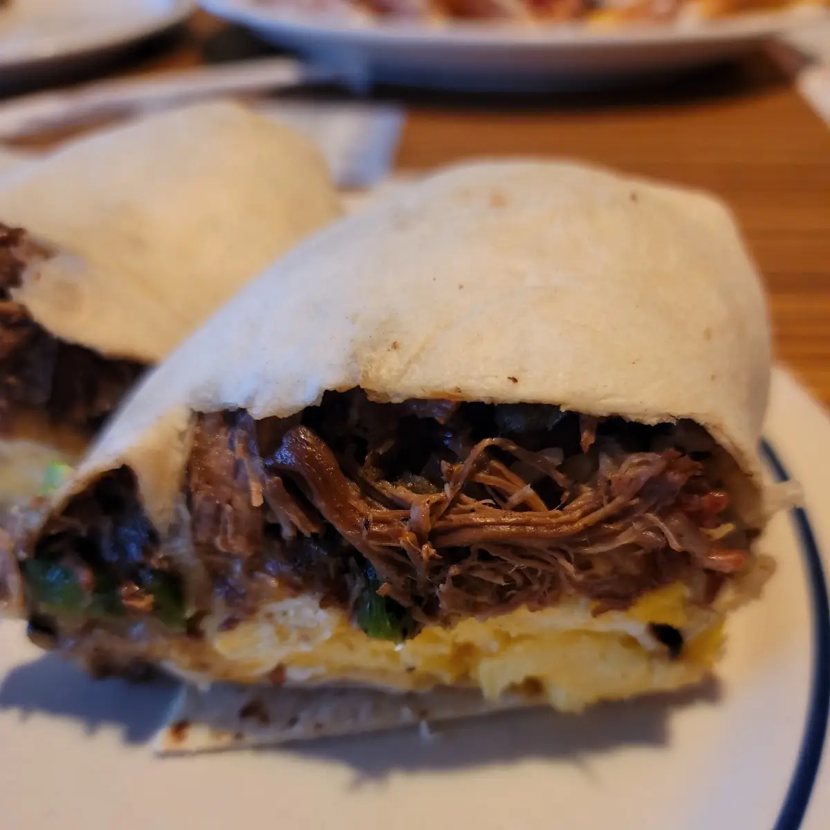 Spicy Beef Burrito