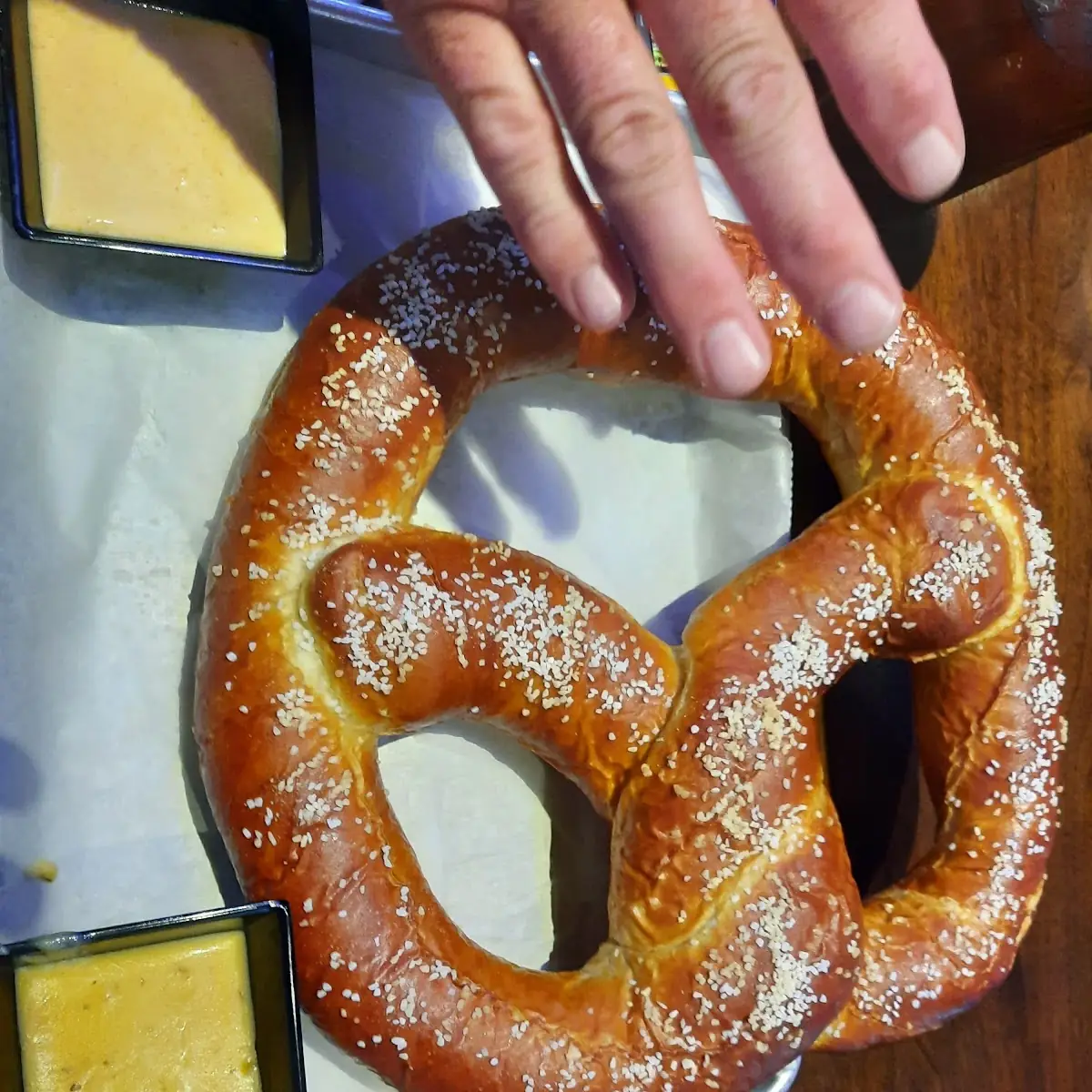 Giant Bavarian Pretzel