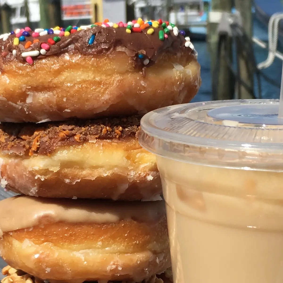 Donut Ice Cream Sandwich