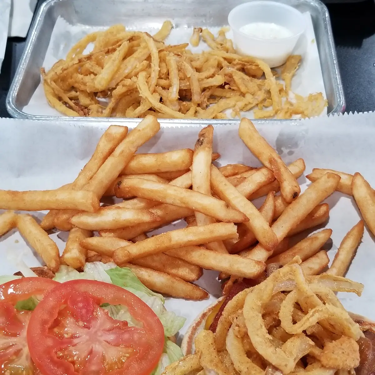 BBQ Bacon Cheeseburger and Patty Melt Burger