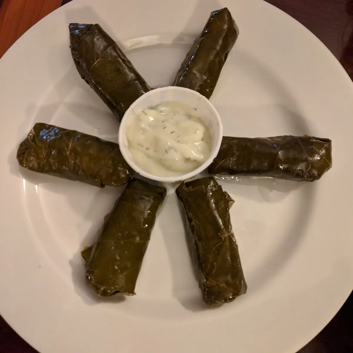 Dolmades Stuffed Grape Leaves