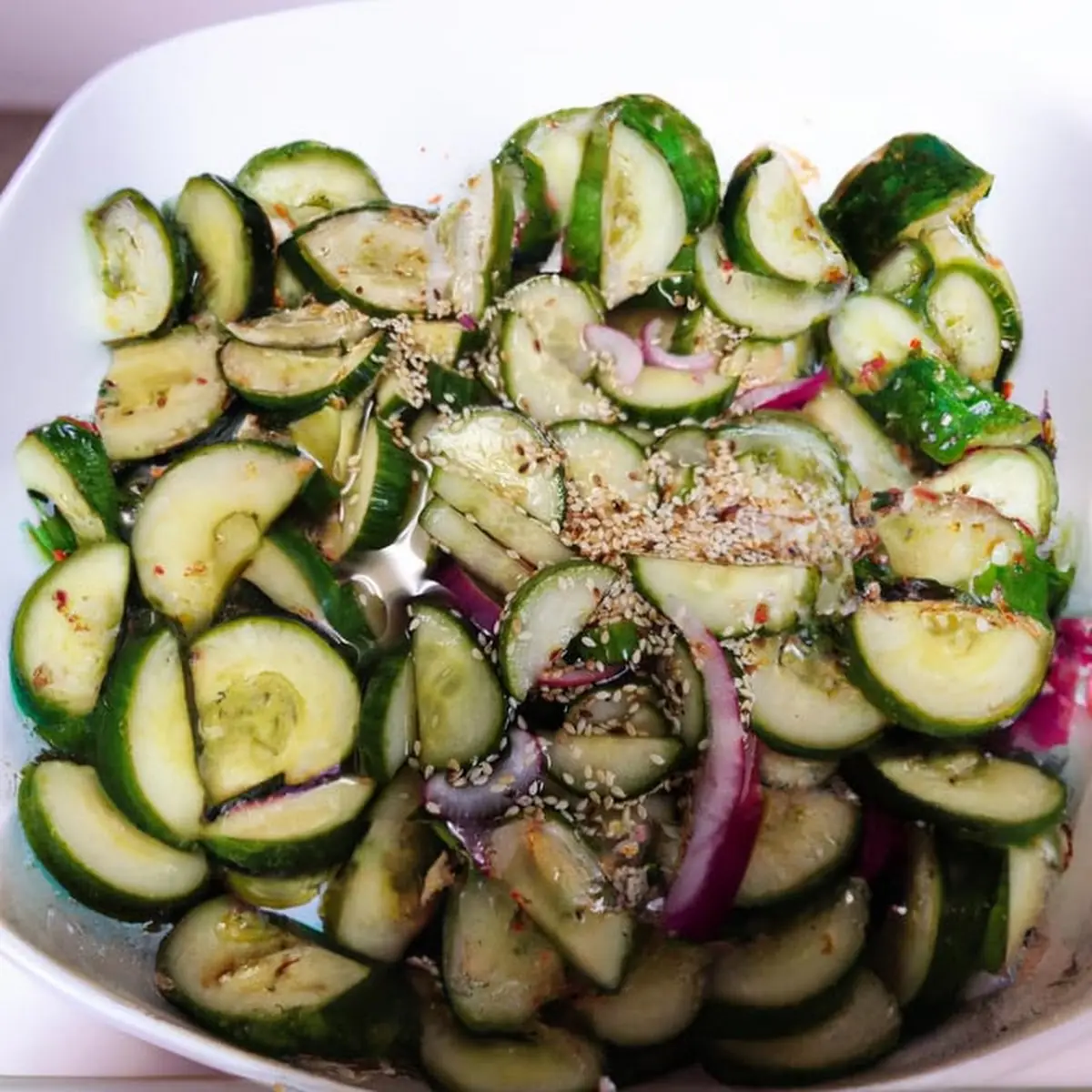 cucumber salad 오이무침