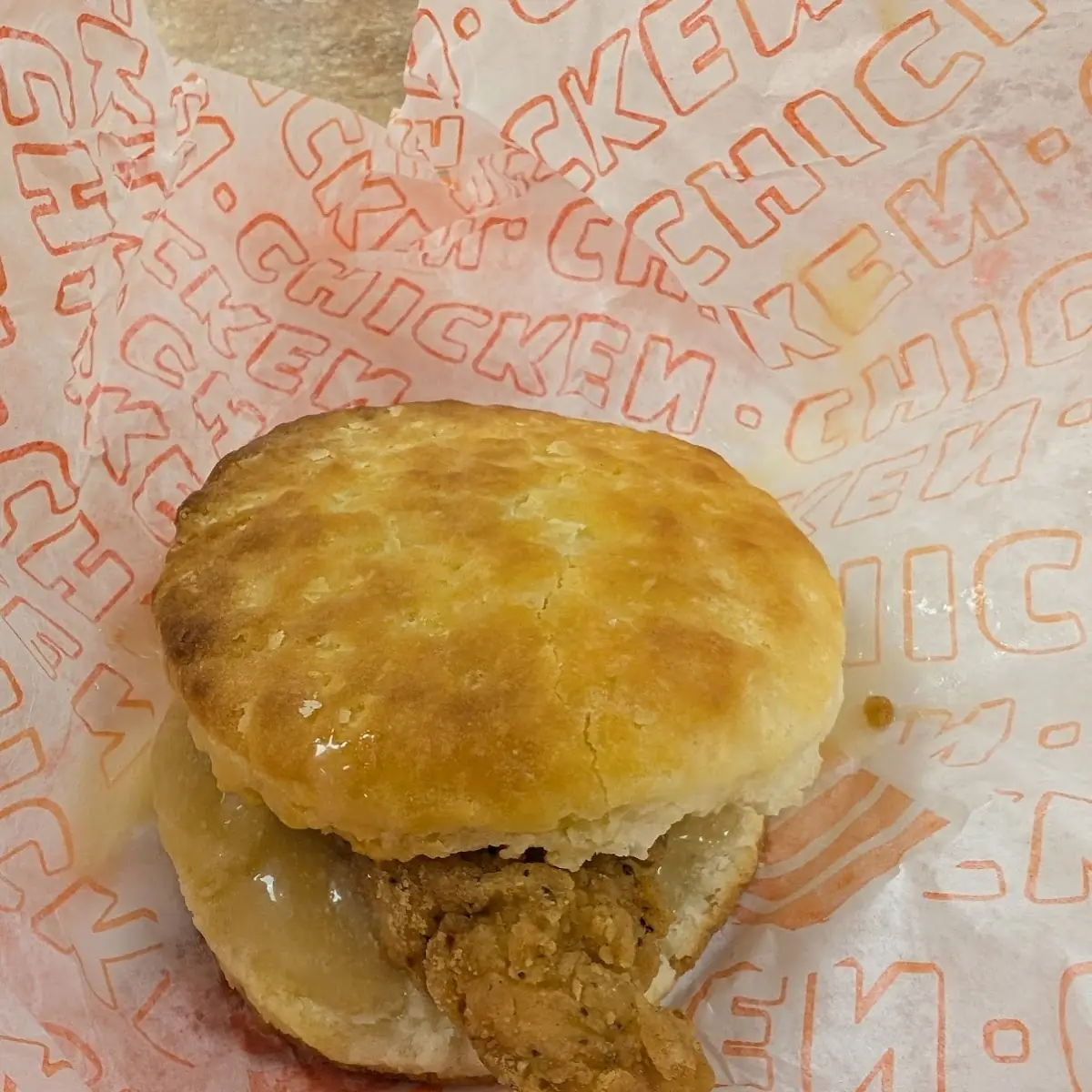 Honey Butter Chicken Biscuit