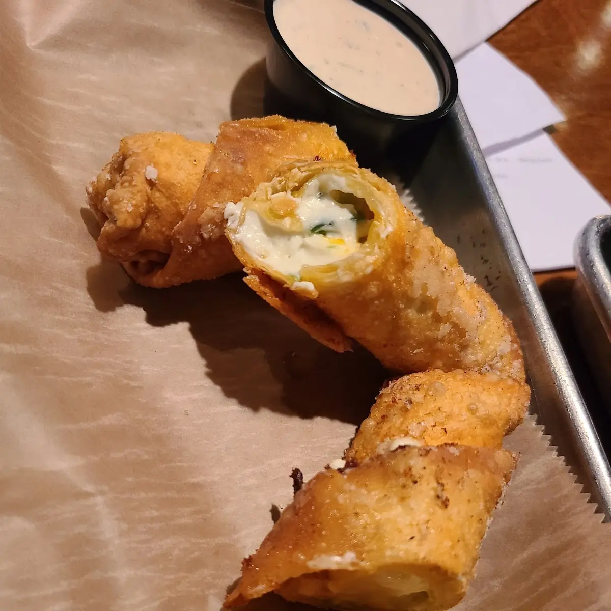 Jalapeno Popper Egg Rolls