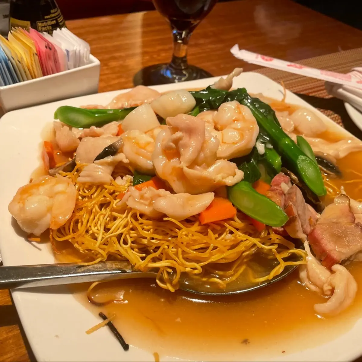 Fried Chow Mein Noodles