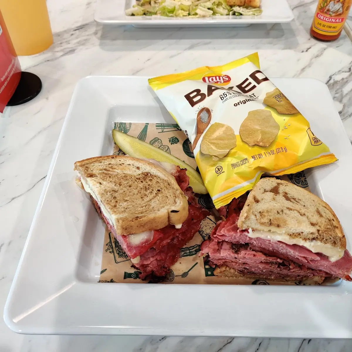 Corned Beef and Pastrami Sandwich