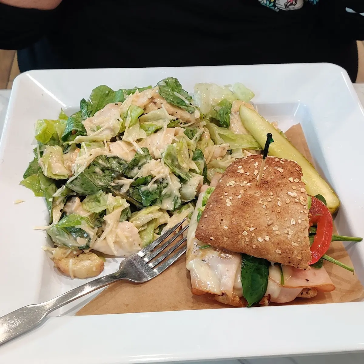 Pick 2- Turkey Sandwich and Cesar Salad