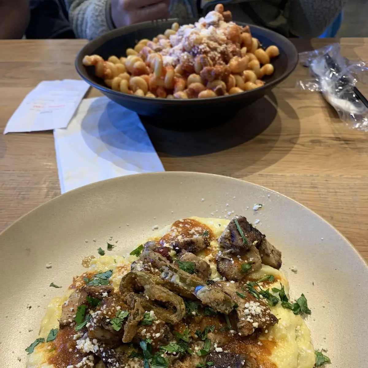Pork Belly and Grits