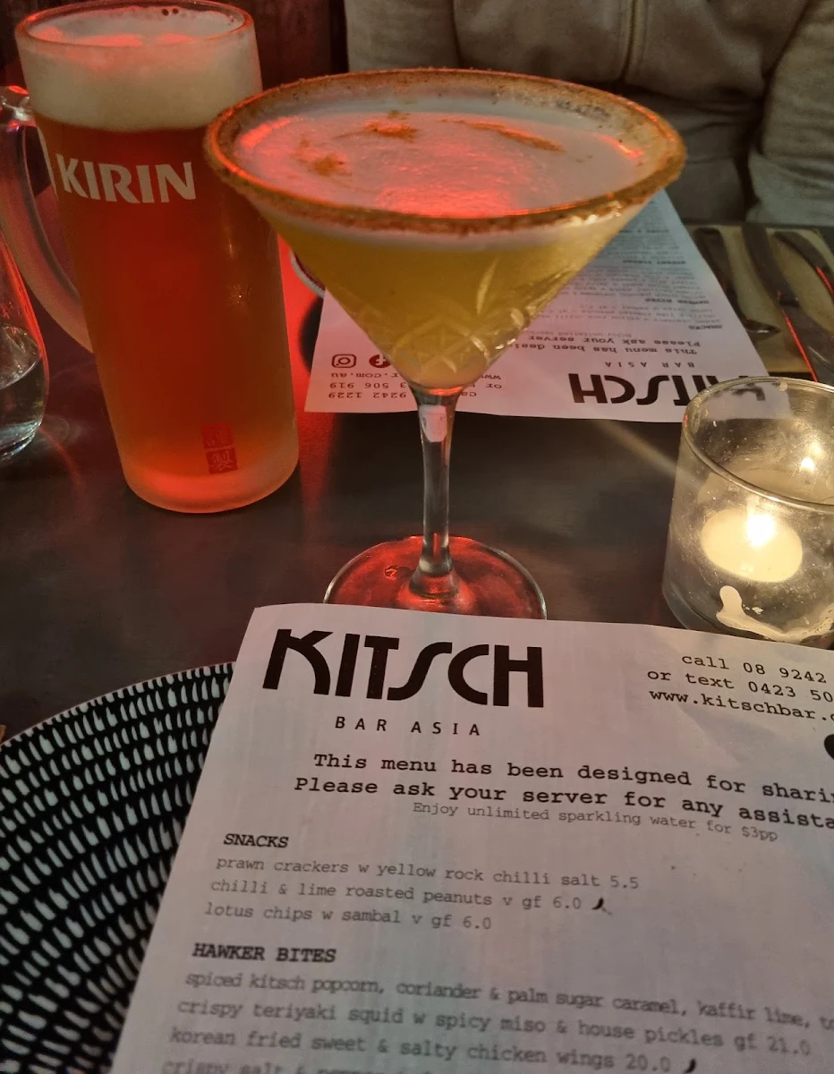 Pineapple Cinnamon Margarita, Kitsch Bar Asia