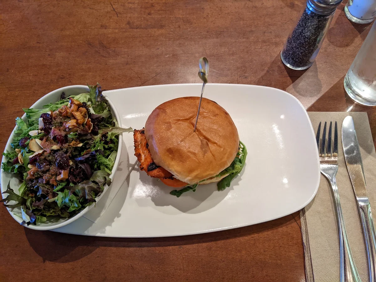 West Coast Salmon Burger
