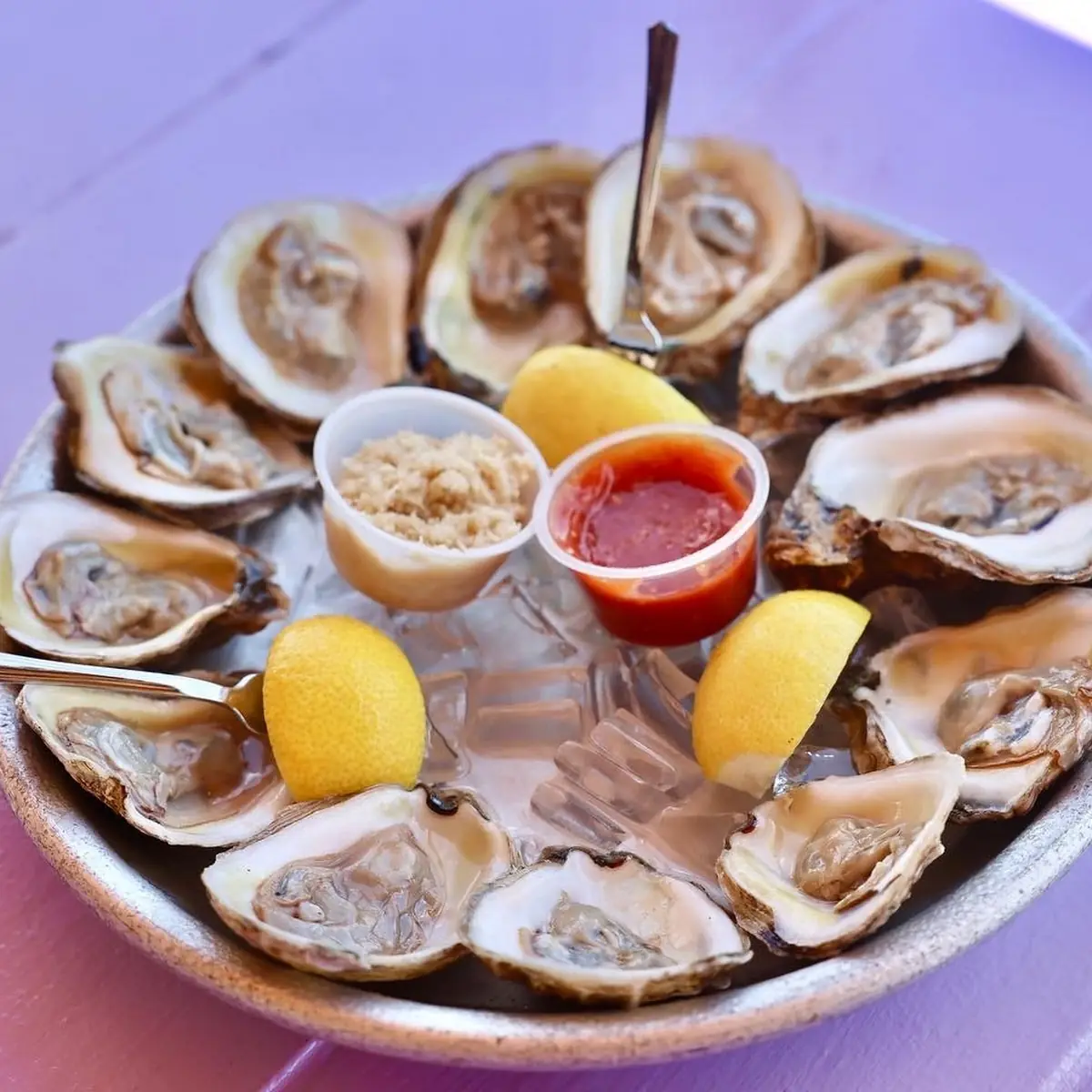 Raw Oysters on the Half Shell