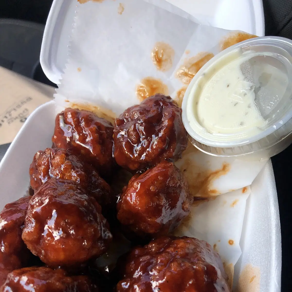 Honey BBQ Boneless Wings