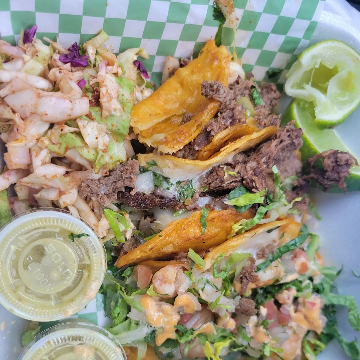 Shrimp Taco Chicken Tacos Beef Taco