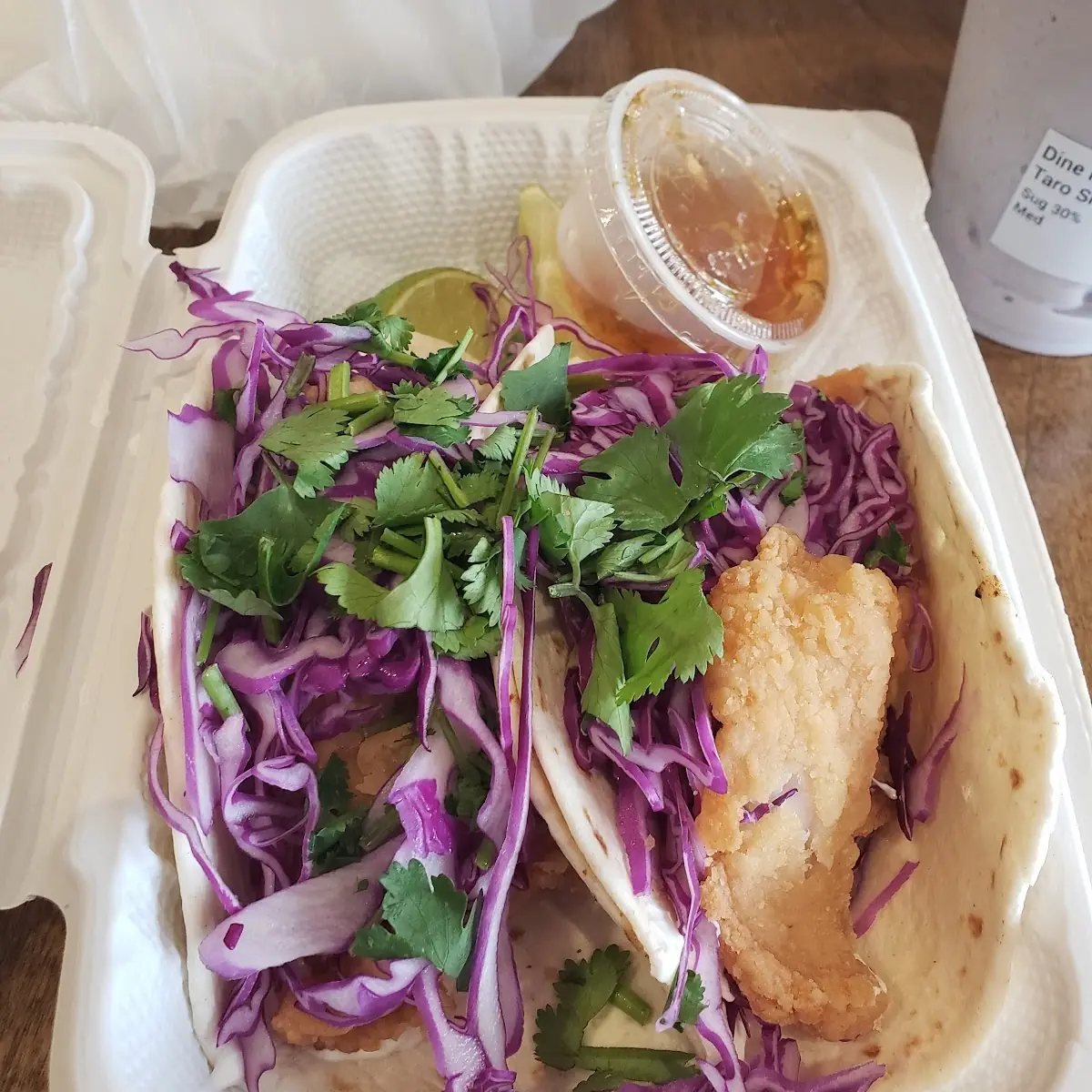 Sweet Chili Fish Tacos