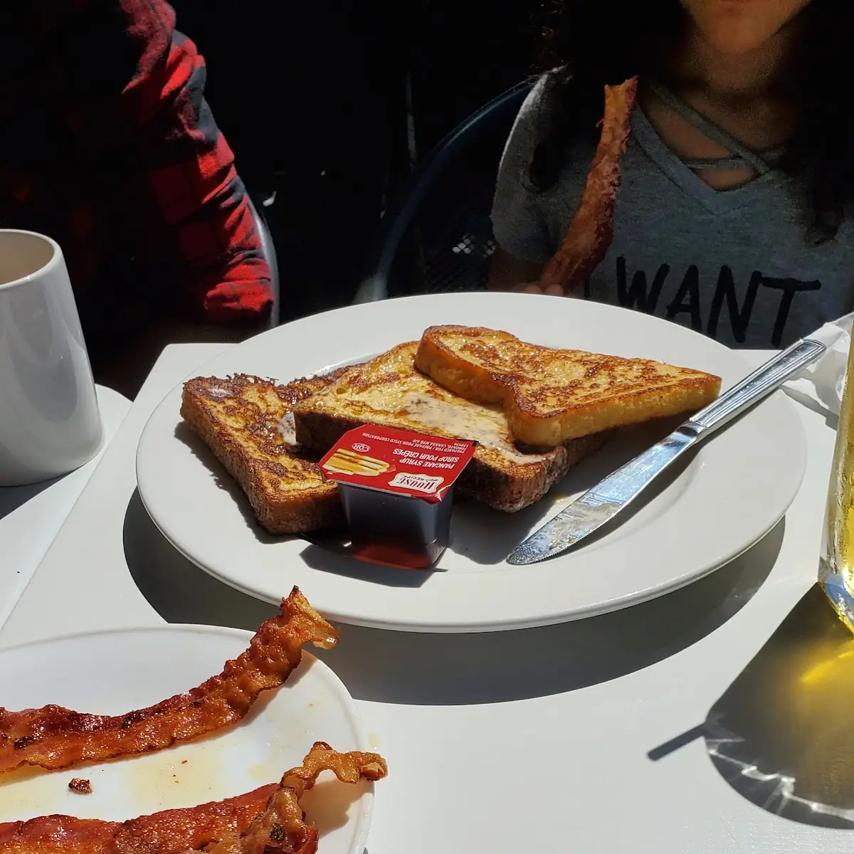 French Toast with Bacon