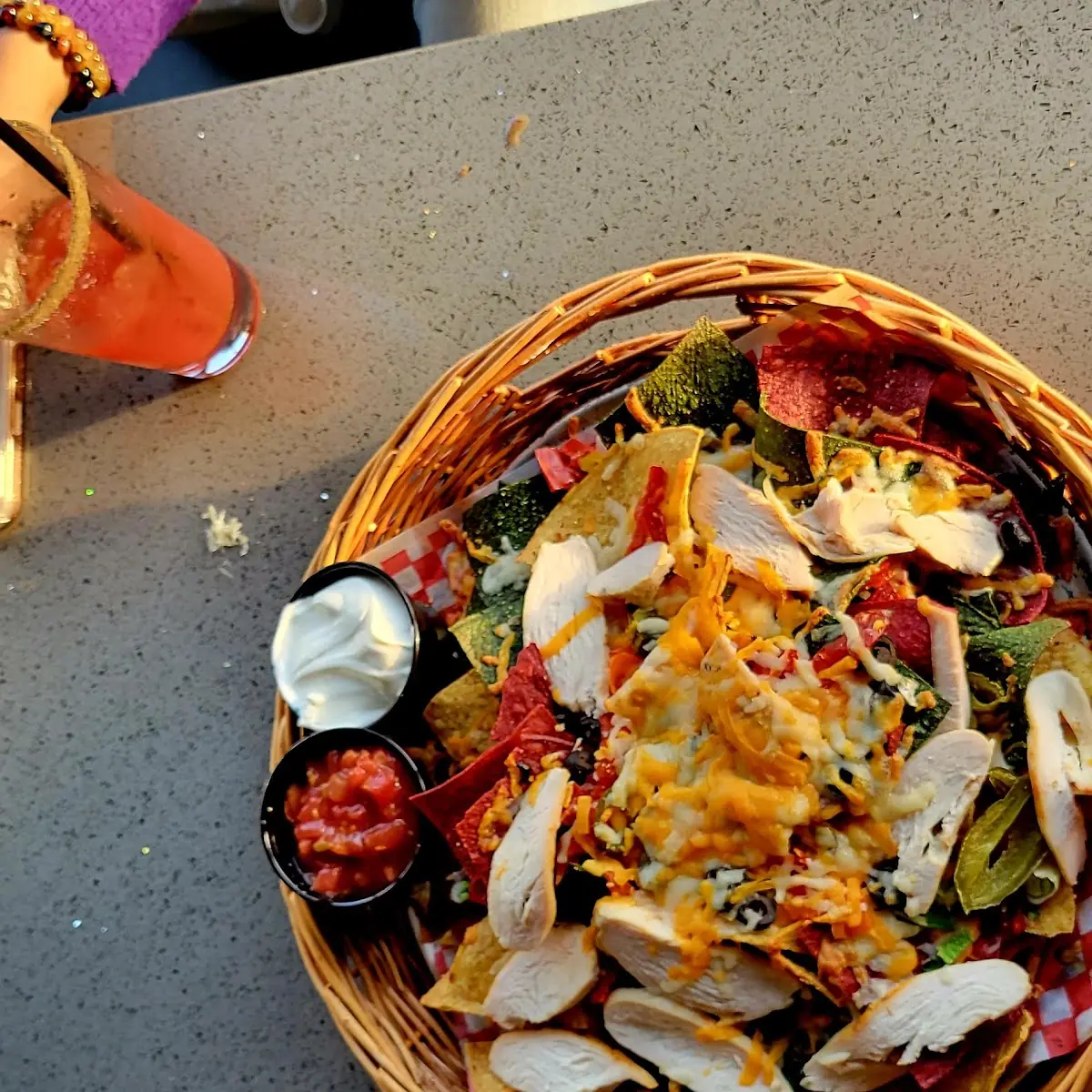 Nachos with Chicken