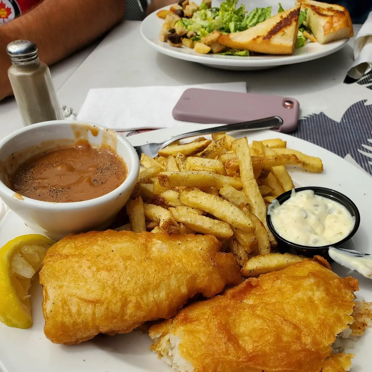 Salmon or Chicken Neptune