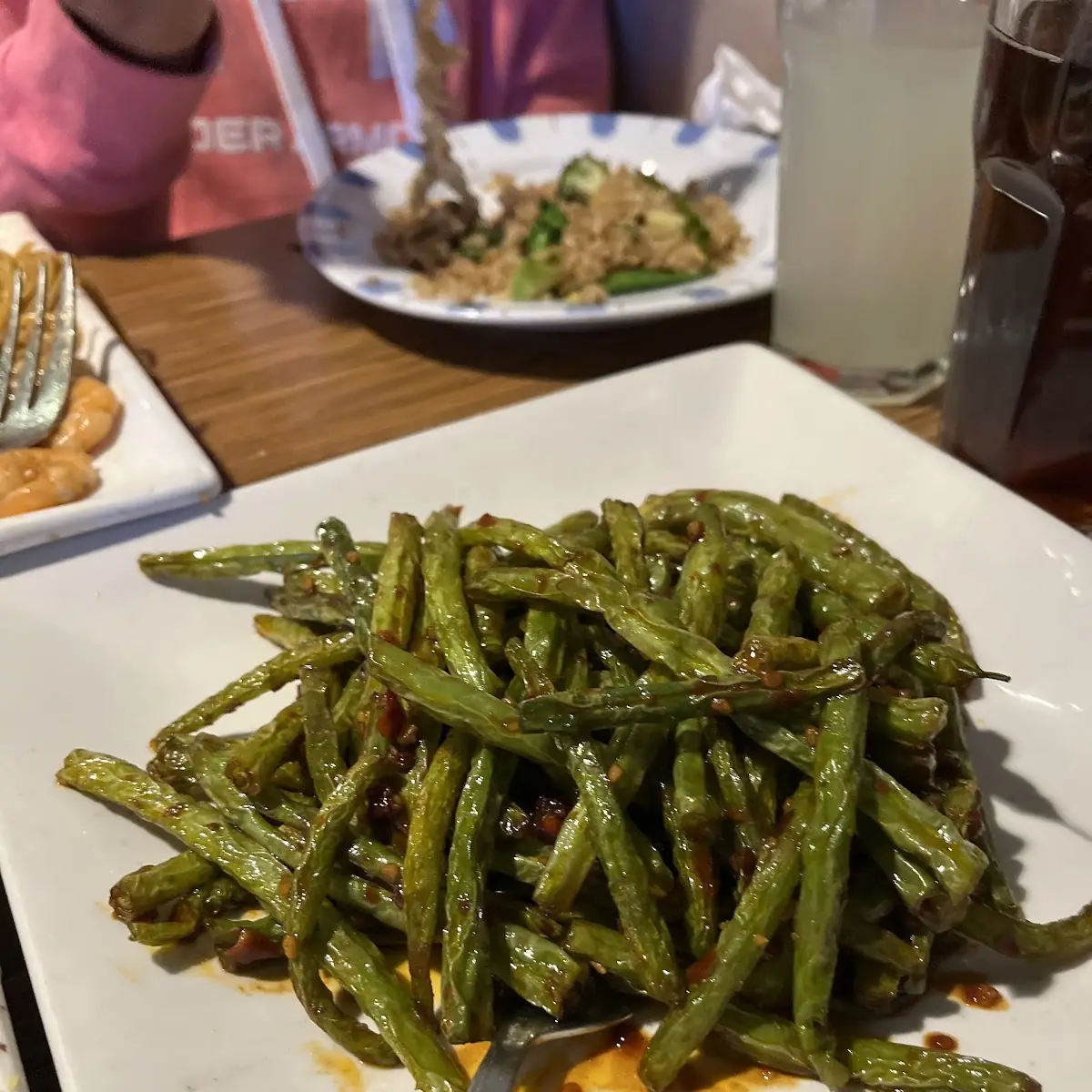 Spicy & Tangy Green String Bean Combo