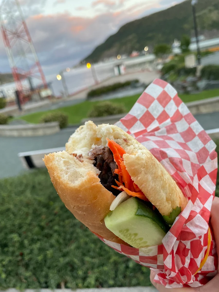 Sate Beef Submarine Sandwich, 3 Sisters Vietnamese Subs