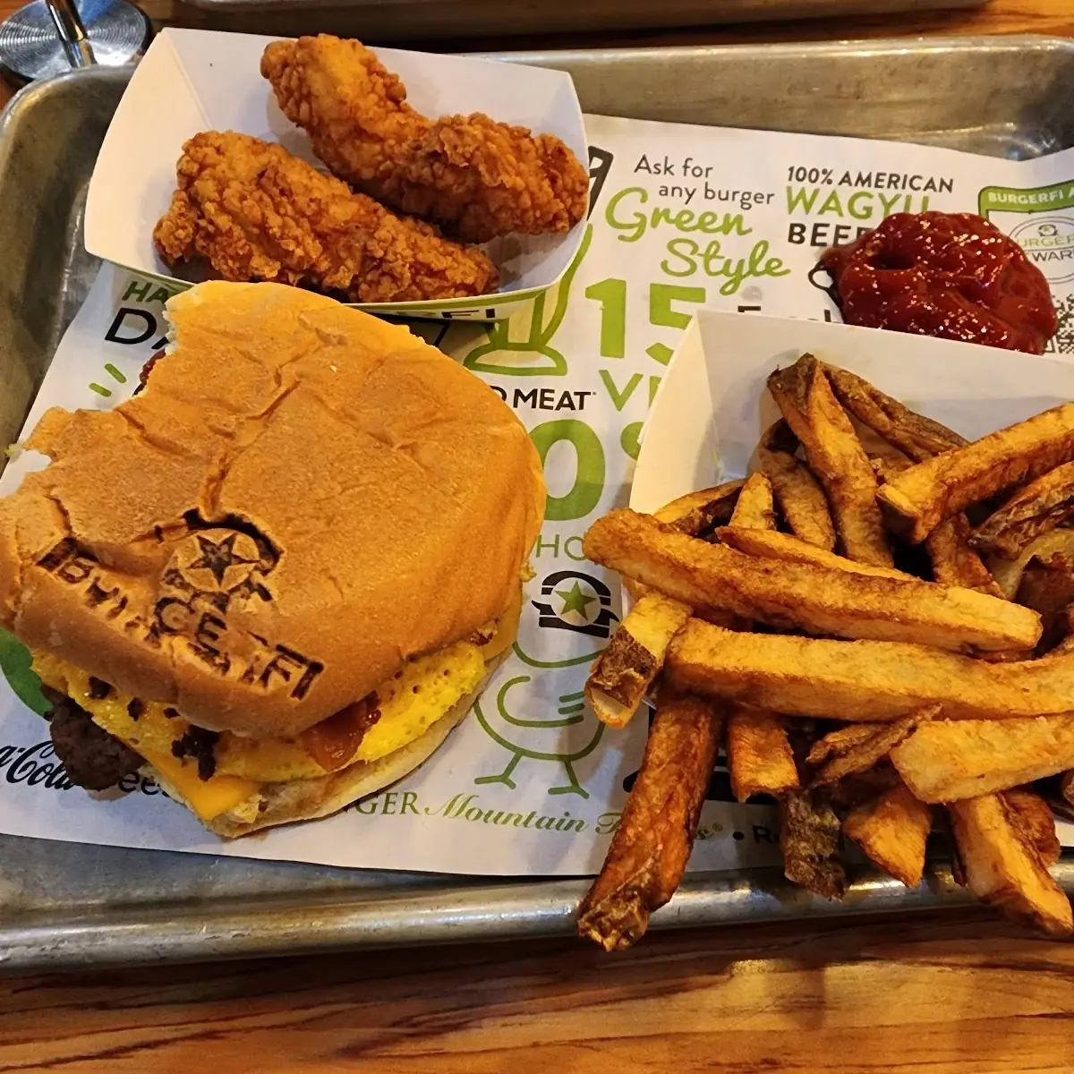 Chicken Strips with Fries