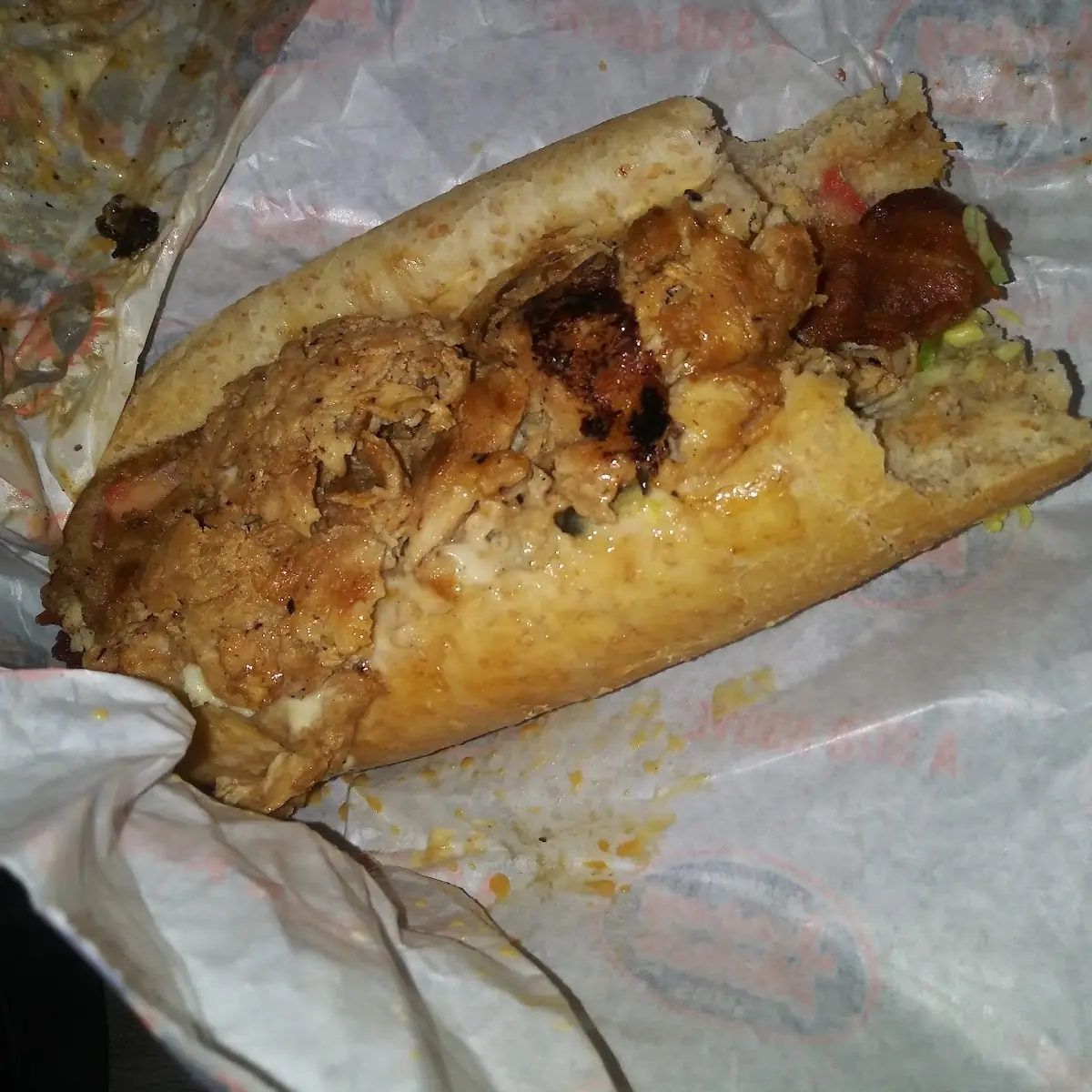 Bacon Ranch Chicken Cheese Steak