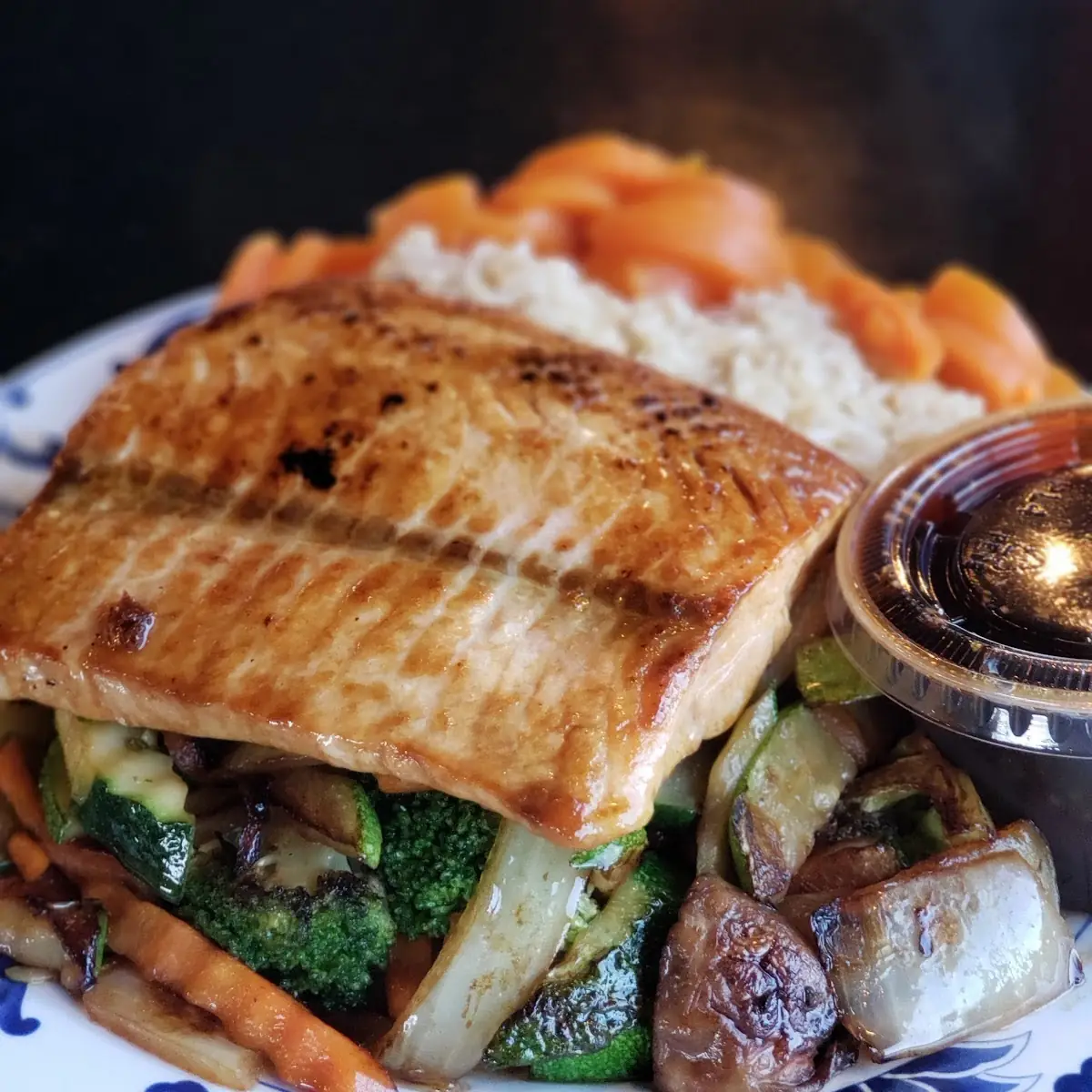 Hibachi Salmon