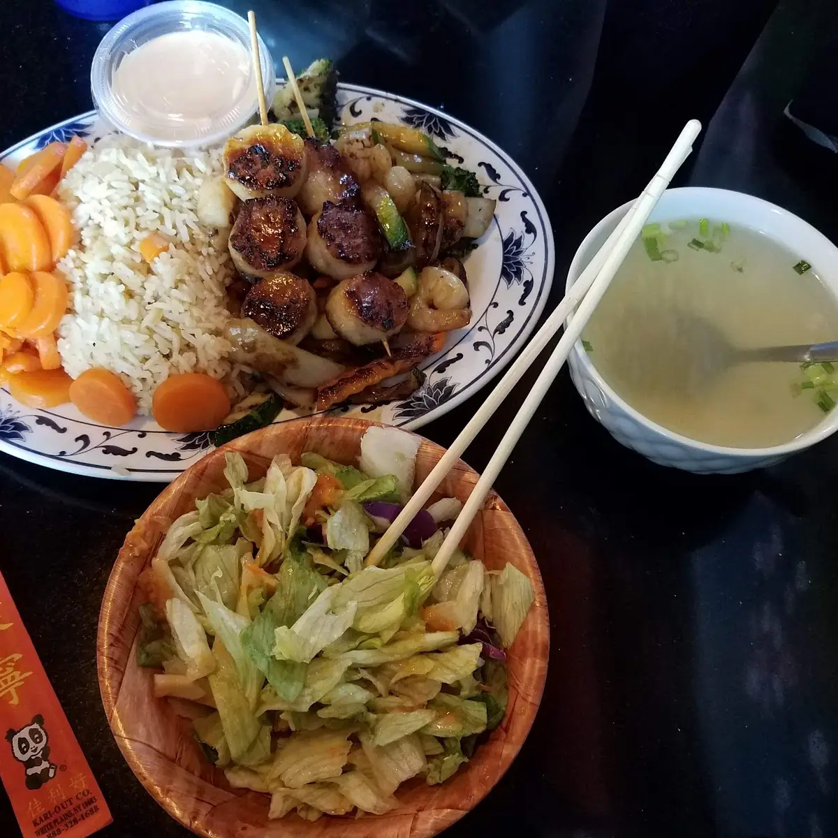 Shrimp and Scallops with Mixed Vegetables