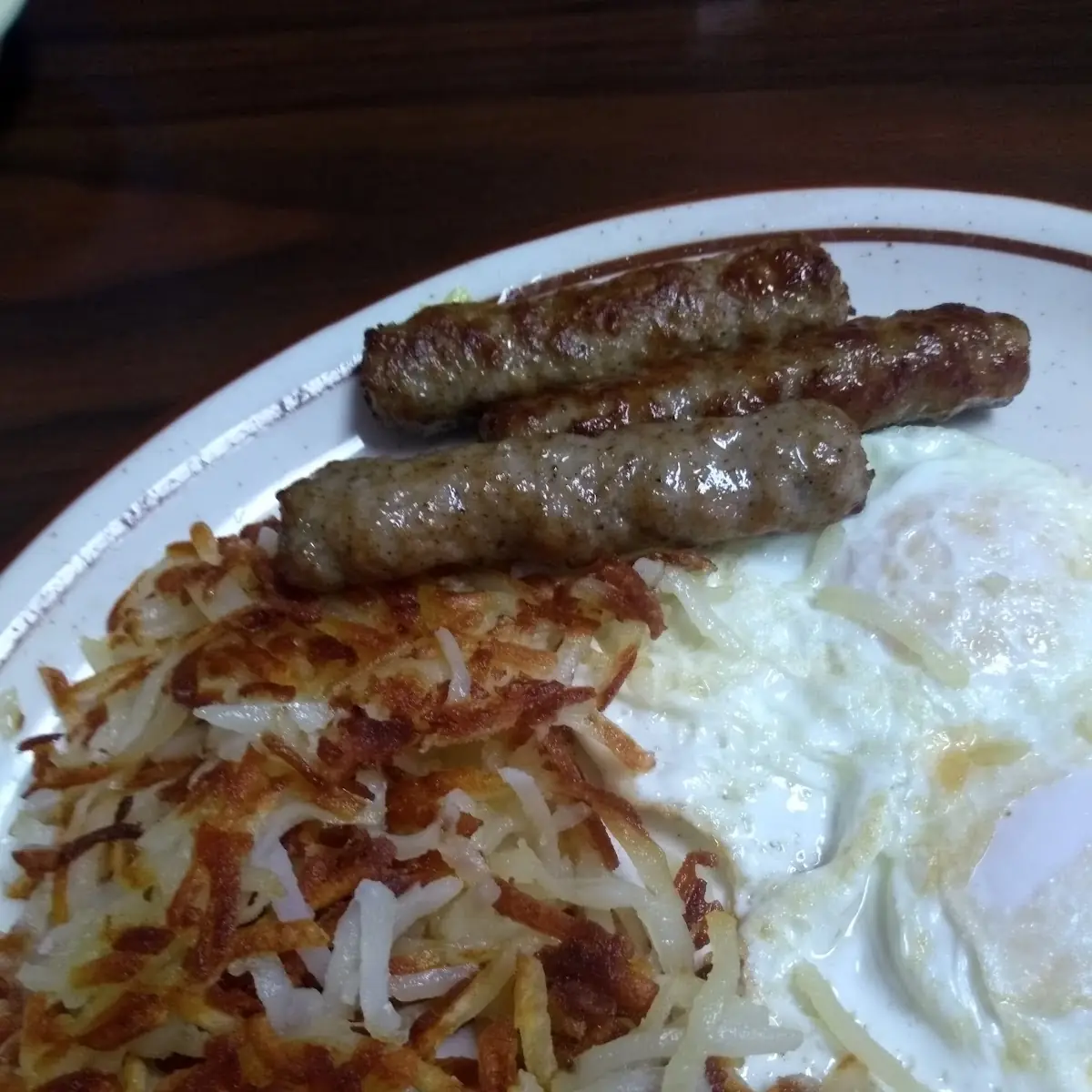Two Eggs with Sausage