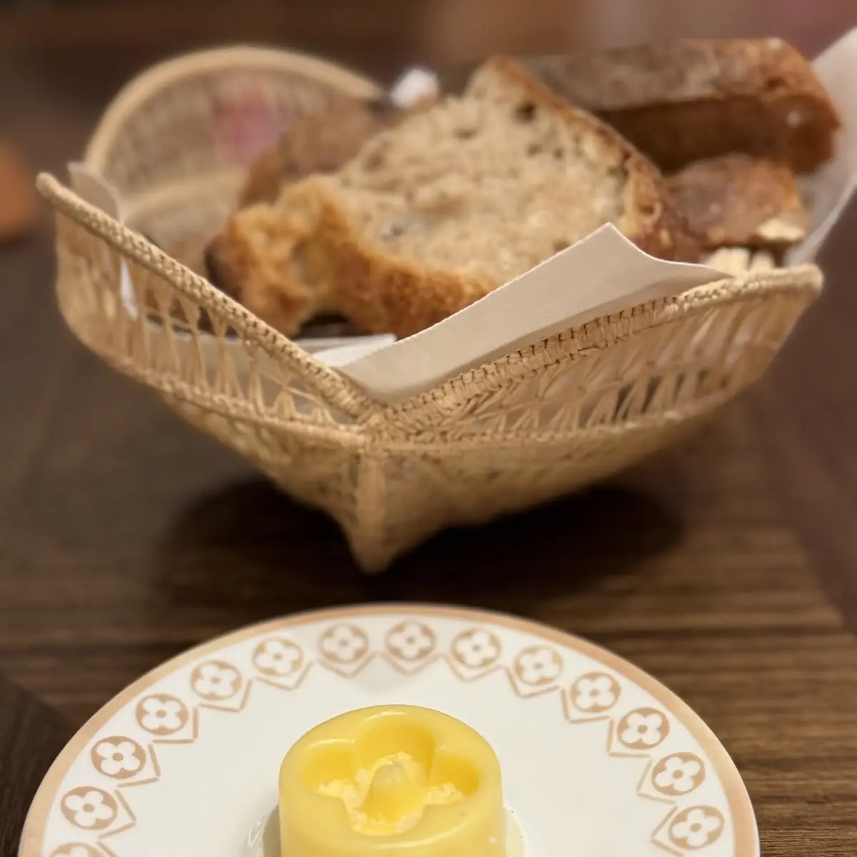 Sourdough Bread and Butter Service