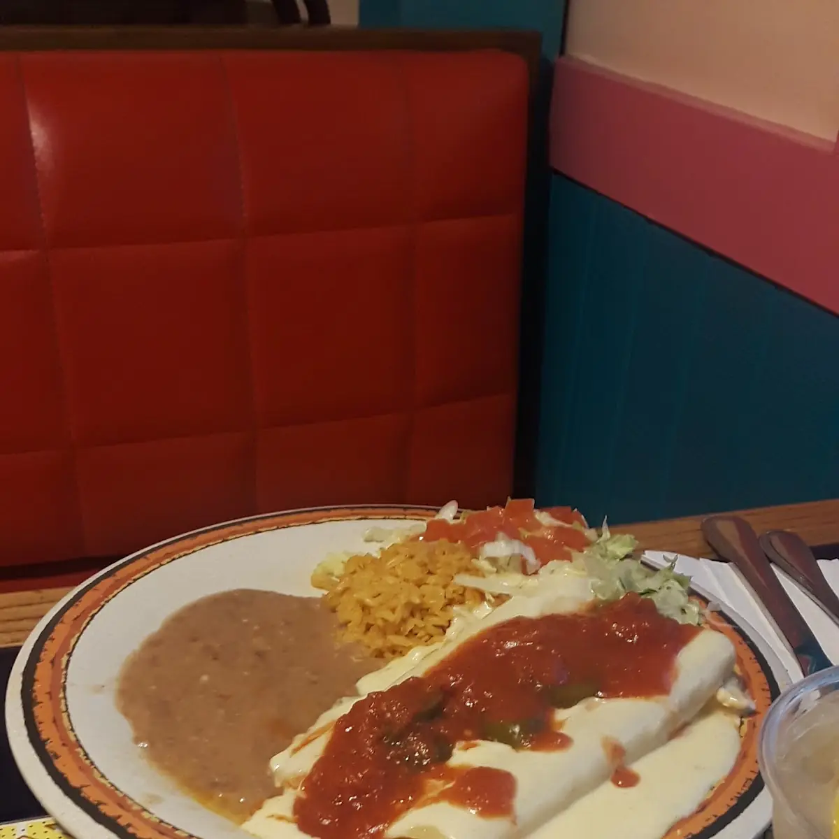 Sour Cream Chicken Enchiladas